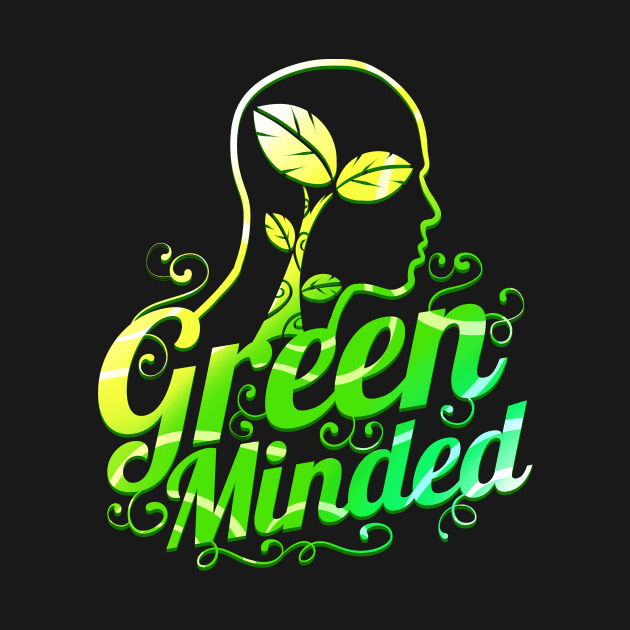 Vegetarian Green Minded - Go vegan by SinBle