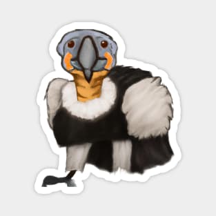 Cute Condor Drawing Magnet