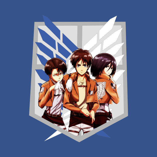 Eren Levi And Mikasa Aot Aot Mug Teepublic