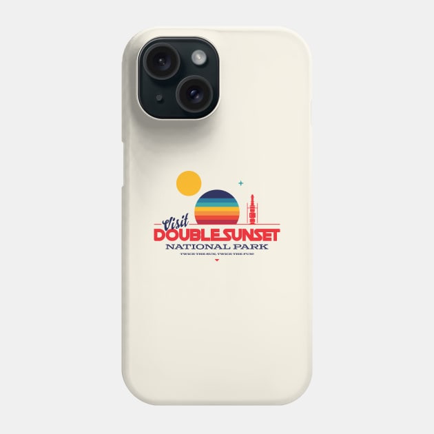 Double Sunset National Park Phone Case by BadBox