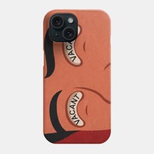 Vacant Face Alt Phone Case