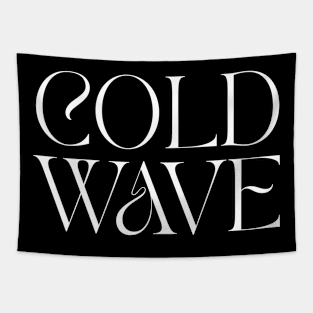 Cold Wave logo Tapestry