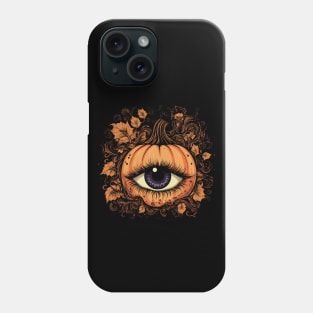 Halloween Pumpkin, Spooky Pumpkin Face Phone Case