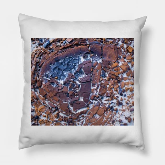 Stone found in the badlands Pillow by StevenElliot