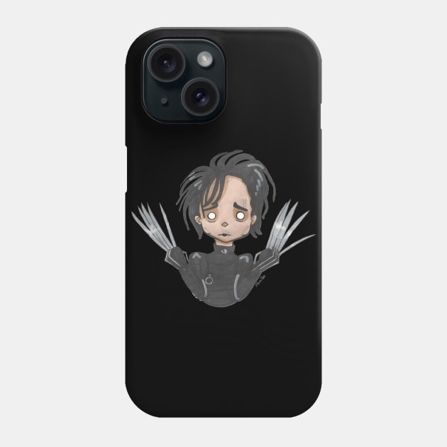 Edward Scissorhands Phone Case by MONIKASPOOK13