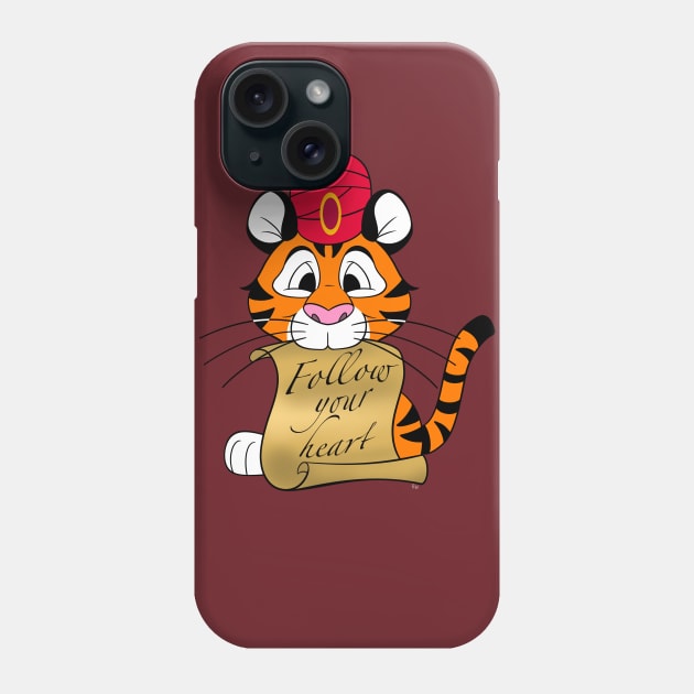 Follow Your Heart Phone Case by zipadeelady