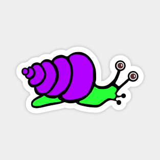 Purple Snail Magnet