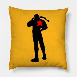 Lone Wolf Terry Pillow