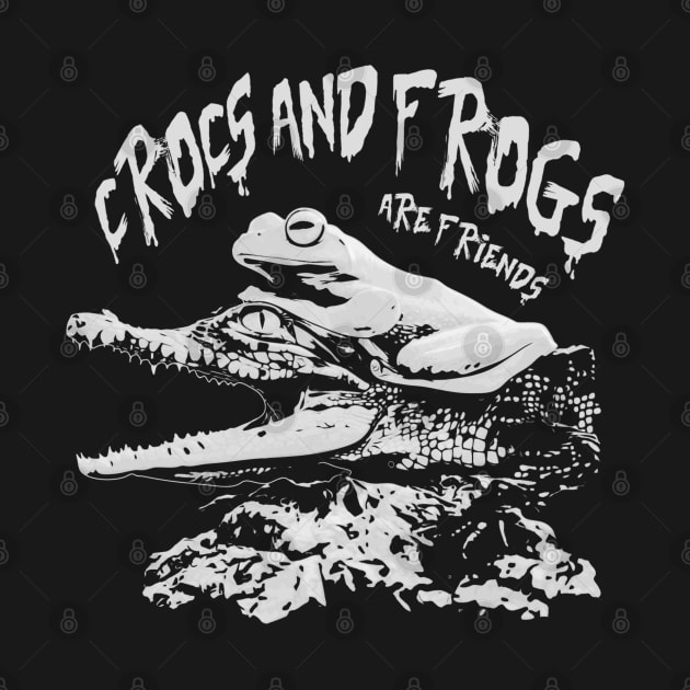 Crocs & Frogs are friends by JPNDEMON