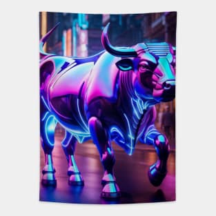 Majestic translucent Bull No.1 Tapestry