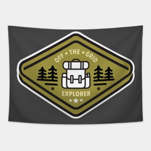 Off the Grid Explorer Wanderlust Collection Tapestry