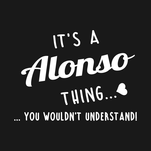 Its A Alonso Thing You Couldnt Understand by AlexWu
