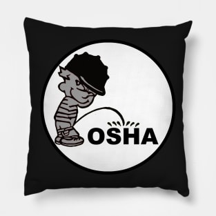 Calvin Pee on OSHA Pillow