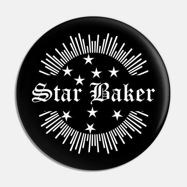 STAR baker Pin by shimodesign