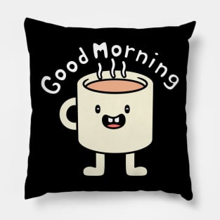 coffee on morning Pillow