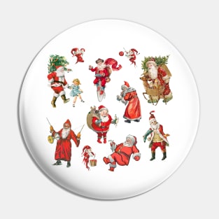 Santa Claus Funny Collection Pin