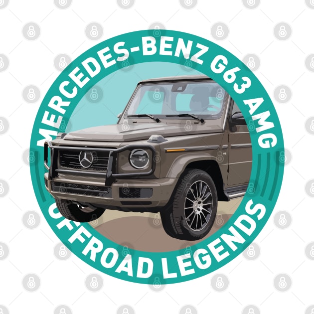 4x4 Offroad Legends: Mercedes-Benz G-klasse G63 AMG by OFFROAD-DESIGNS