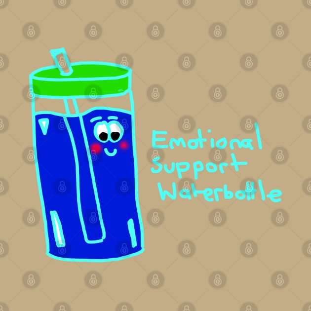 Emotional Support Water bottle by HFGJewels