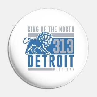 313 Detroit Pin