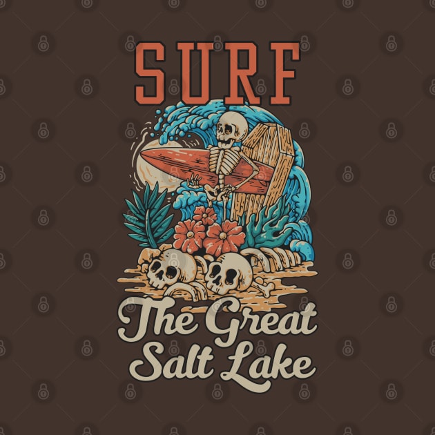 Surf The Great Salt Lake - Funny State of Utah by TwistedCharm