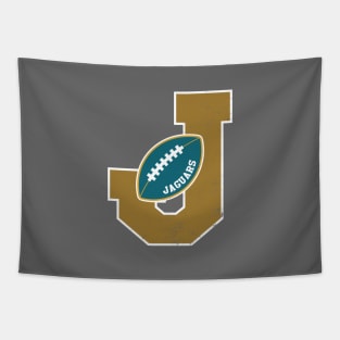 Big Bold Jacksonville Jaguars Monogram Tapestry