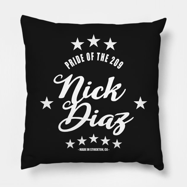 Nick Diaz Pillow by SavageRootsMMA