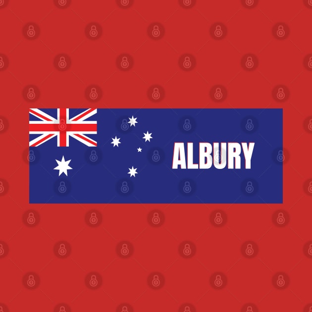 Albury City in Australian Flag by aybe7elf