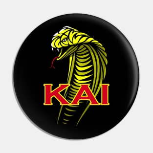 Tribal Cobra KAI Pin