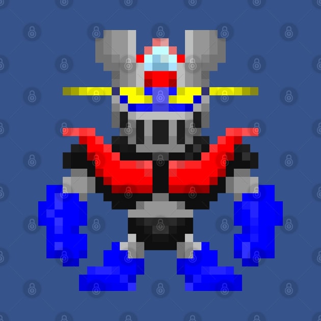 16-bit Mazinger by badpun