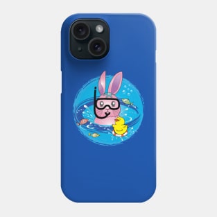 rabbit wearing Phone Case