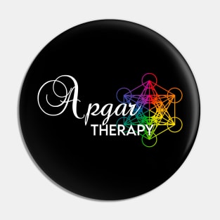 Apgar Therapy RAINBOW & WHT Pin