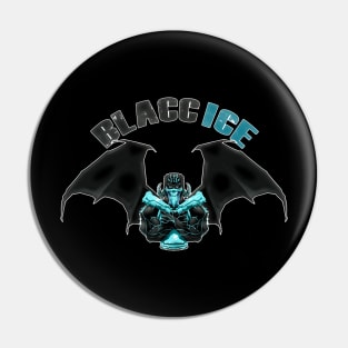 Blacc Ice (Cross Arms) Pin