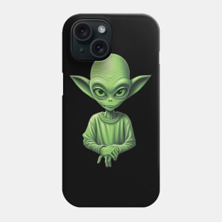 Green Alien Phone Case