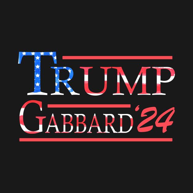 Donald Trump Tulsi Gabbard 2024 by Plough Vincent