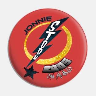 Jonnie Storm logo - BROS on Audio Pin