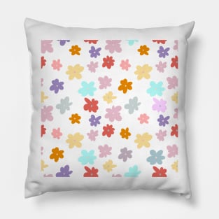 Colourful Flowers 10 Pillow