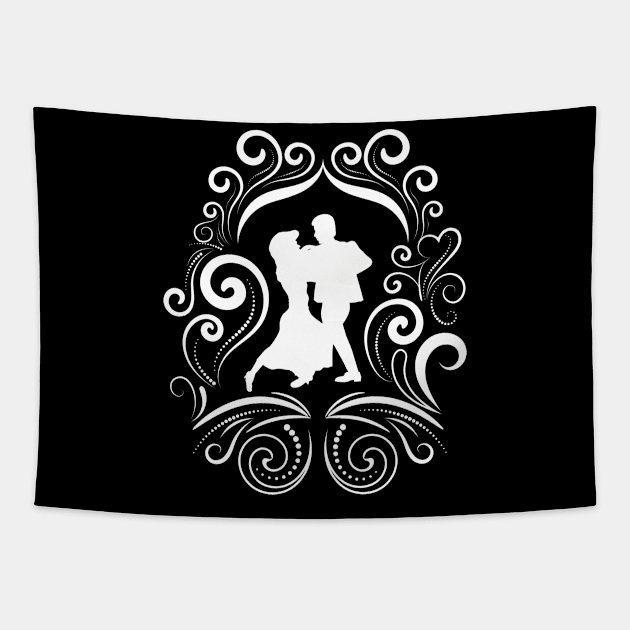 Waltz Dance Tapestry by designbek