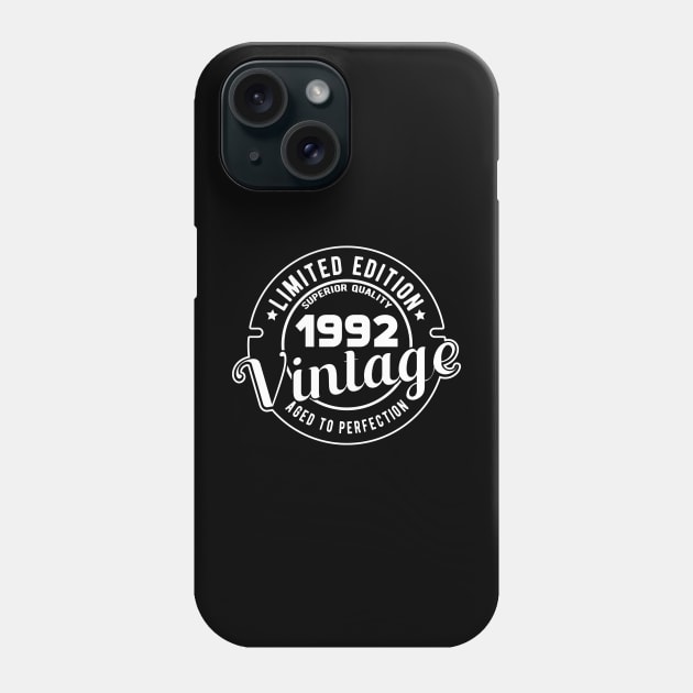 1992 VINTAGE - 29Th BIRTHDAY GIFT Phone Case by KC Happy Shop