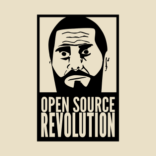 Joe - Open Source Revolution (Black) T-Shirt