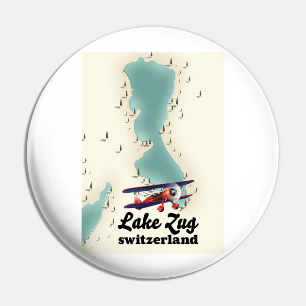 Lake Zug switzerland map Pin by nickemporium1