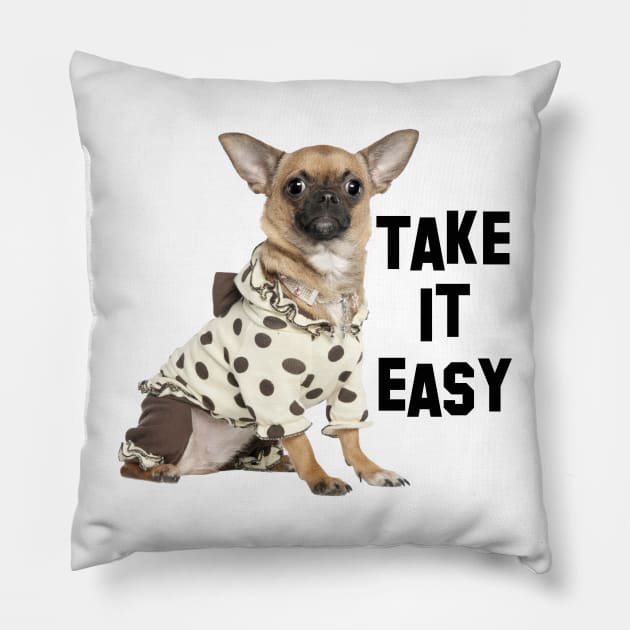 Take it easy Pillow by GNDesign