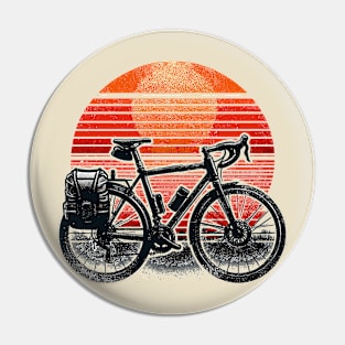 Touring bicycle Pin