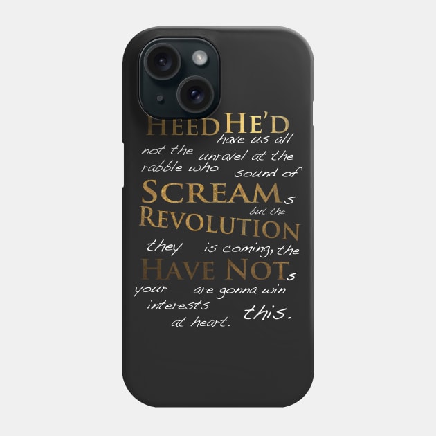 Farmer Refuted Phone Case by beethovenday