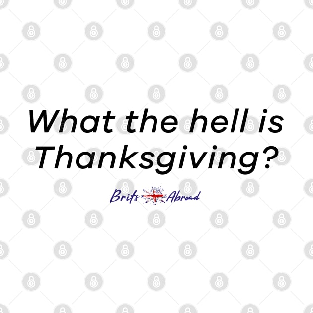 What the hell is Thanksgiving? | Brits Abroad by stuartjsharples