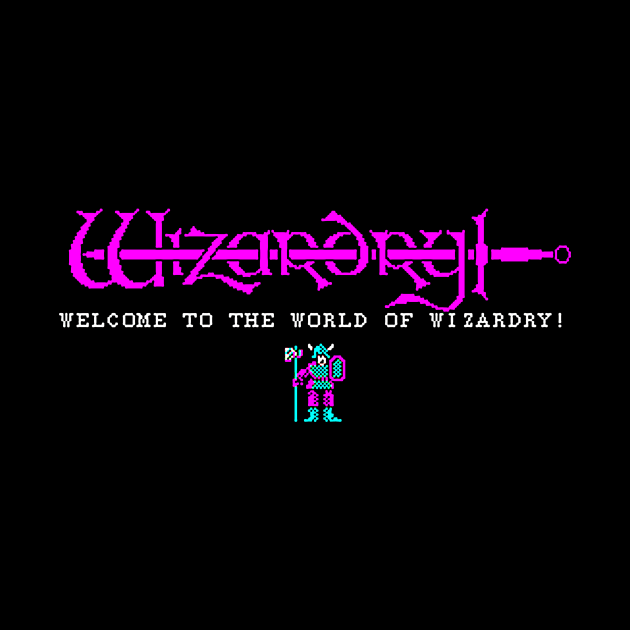 Wizardry Title Screen by ClaasConflict