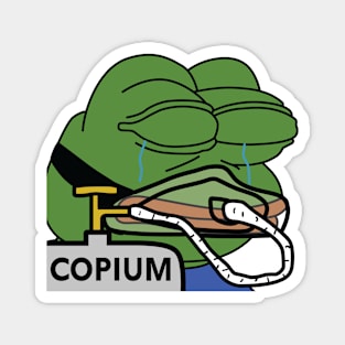 Copium Emote High Quality Magnet