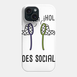 Redes Sociales Spanish Pun Phone Case