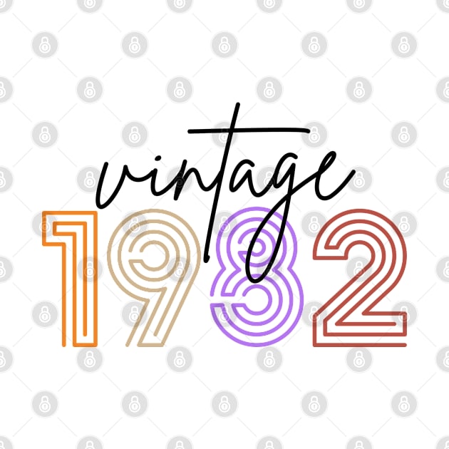 Vintage 1982 by oneduystore