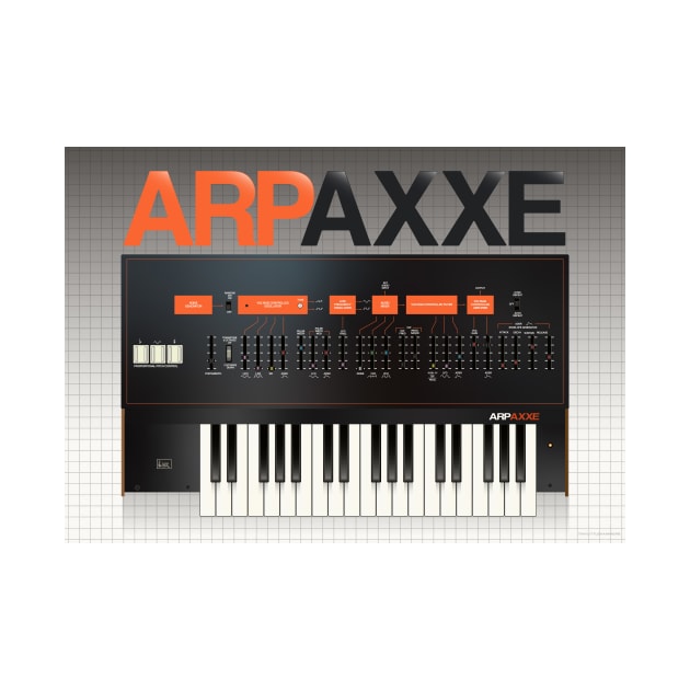 Axxe analog synth by Tiny Little Hammers