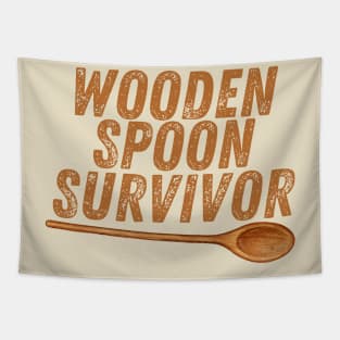 Wooden Spoon Survivor Tapestry